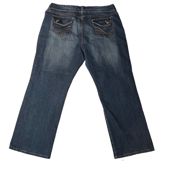 Jeanstar extra low rise slim bootcut jeans. Women’s size 24 - Picture 2 of 12